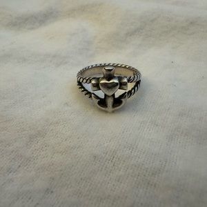 James Avery Faith, Hope, and Love Rope Ring